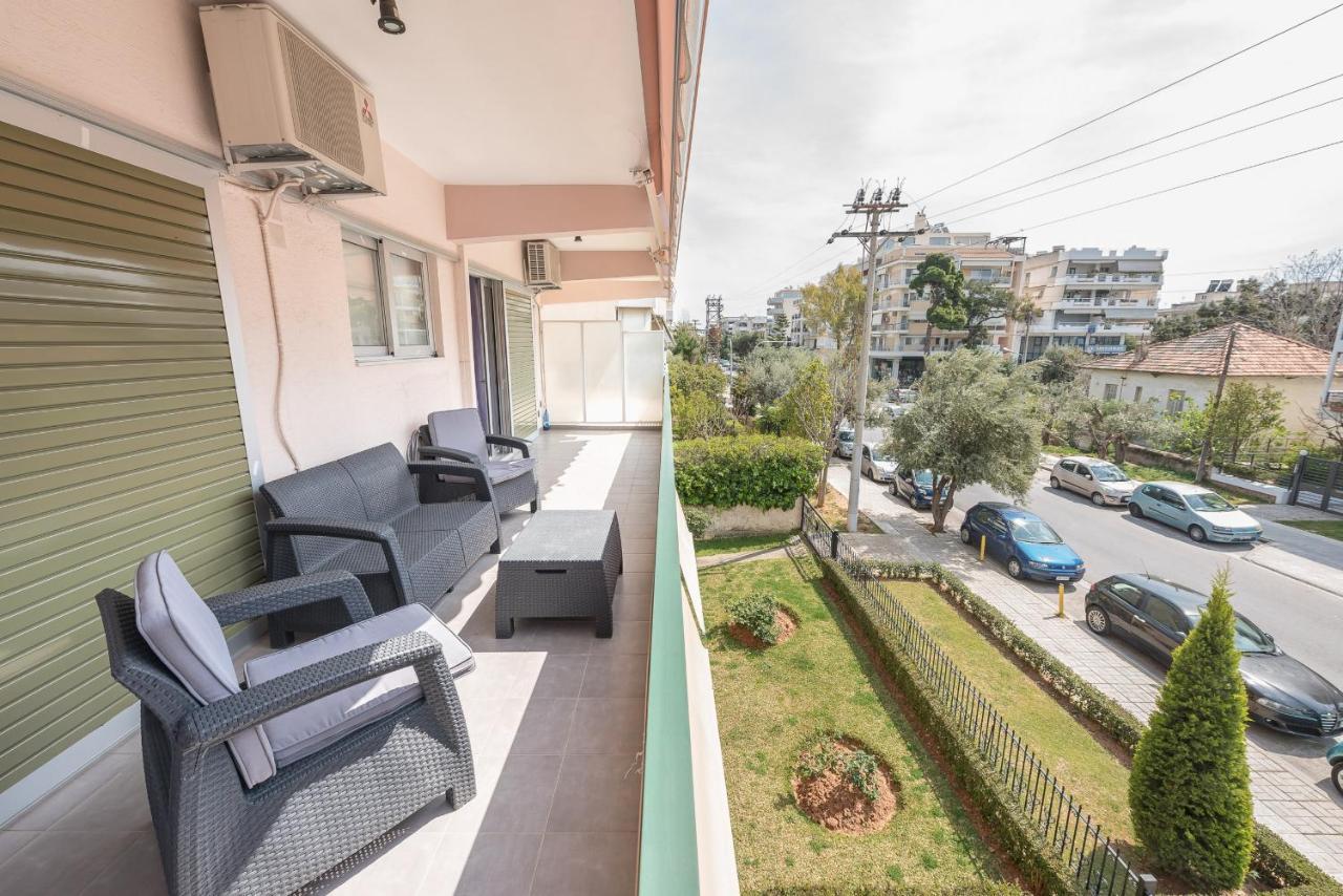 An Impressive 2 Bdr Apt In Glyfada Athens Ngoại thất bức ảnh